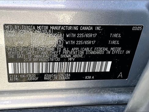 Certified 2025 Toyota RAV4 LE image 36