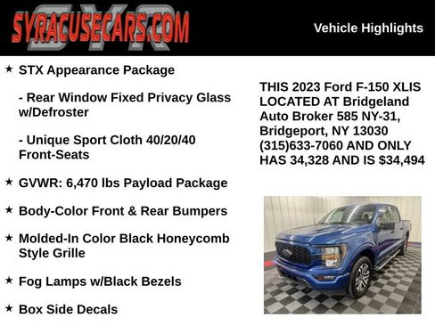 Used 2023 Ford F150 XL w/ STX Appearance Package AWD/4WD image 6