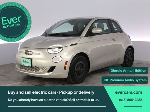 Used 2025 FIAT 500 e FWD image 1