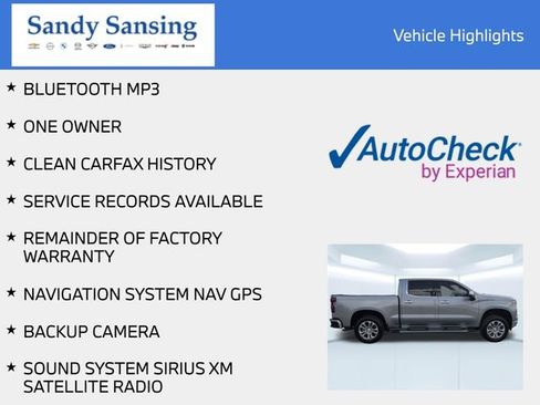 Used 2025 Chevrolet Silverado 1500 LTZ w/ Technology Package RWD image 6