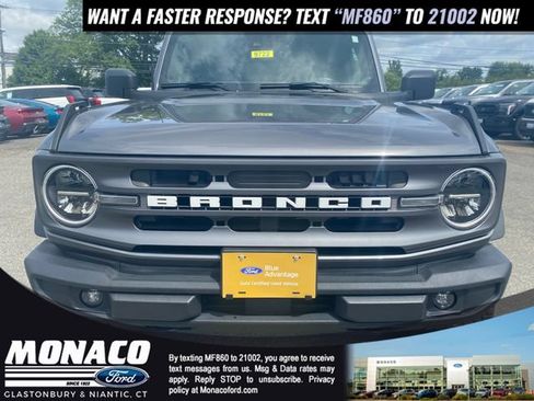 Certified 2021 Ford Bronco Big Bend w/ Sasquatch Package AWD/4WD image 3