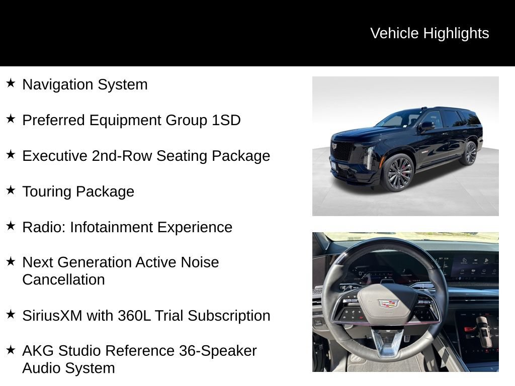 Certified 2025 Cadillac Escalade V AWD/4WD image 9