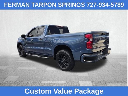 Certified 2024 Chevrolet Silverado 1500 Custom w/ Turbomax Blackout Package RWD image 9