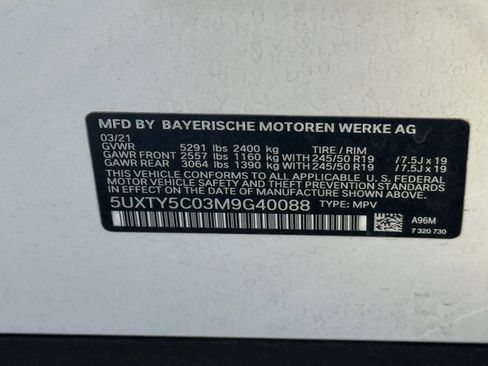 Used 2021 BMW X3 xDrive30i w/ Premium Package AWD/4WD image 12