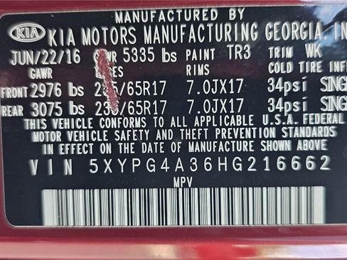 Used 2017 Kia Sorento FWD w/ LX Convenience Package image 23