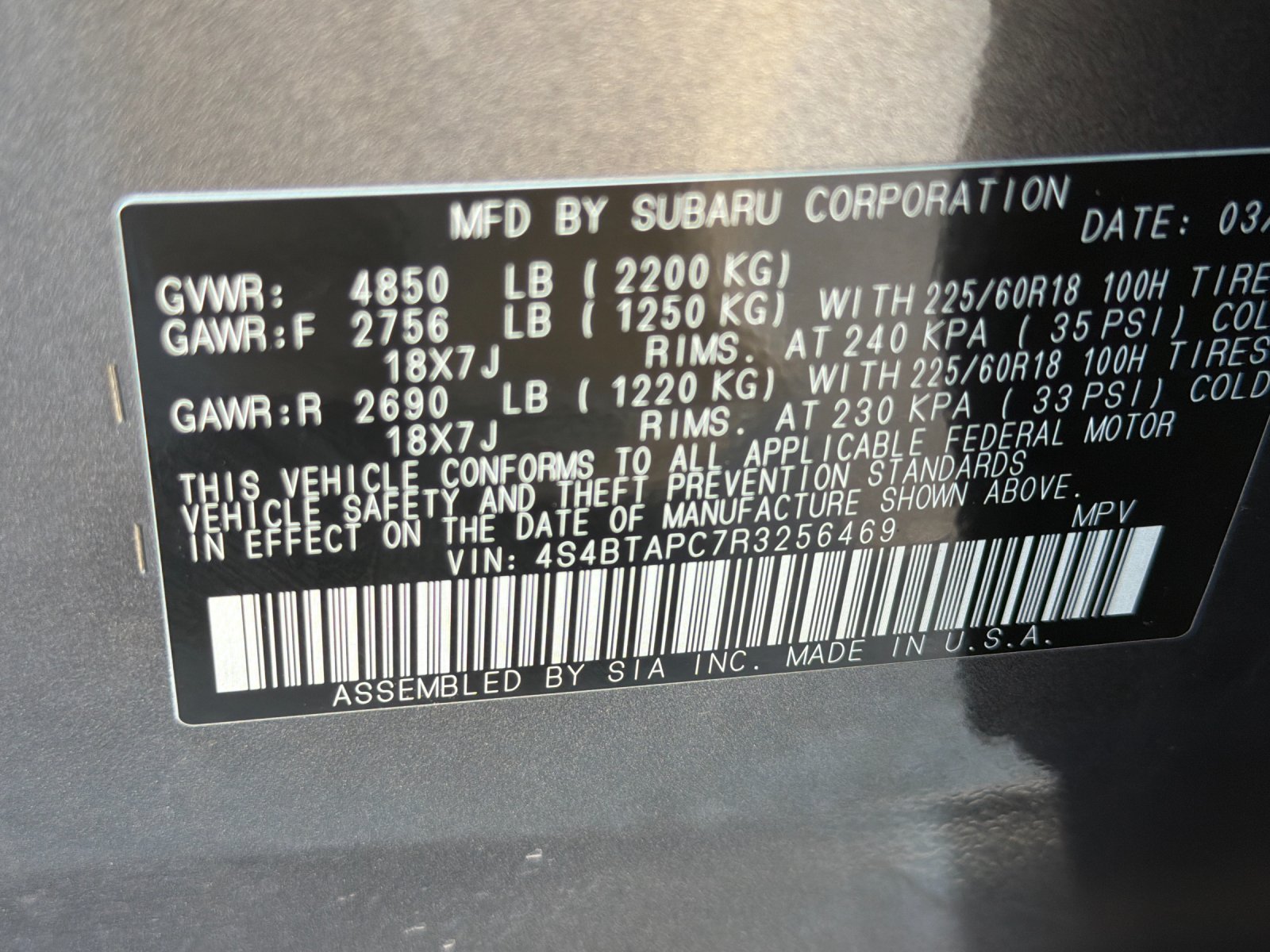 Used 2024 Subaru Outback Touring AWD/4WD image 43