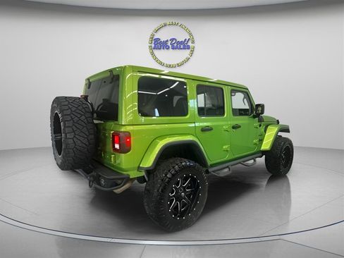 Used 2019 Jeep Wrangler Unlimited Sahara w/ Uconnect 4C Nav & Sound Group AWD/4WD image 7