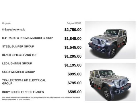 Used 2020 Jeep Wrangler Unlimited Rubicon AWD/4WD image 3