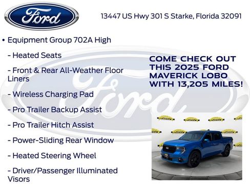 Certified 2025 Ford Maverick Lobo AWD/4WD image 27