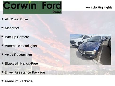 Used 2017 BMW X4 xDrive28i AWD/4WD image 8