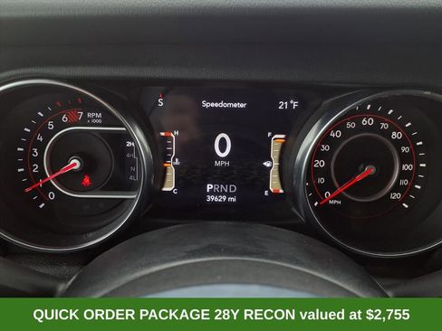 Used 2020 Jeep Wrangler Unlimited Rubicon w/ Quick Order Package 28Y Recon AWD/4WD image 3