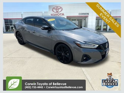 Used 2021 Nissan Maxima SR w/ Sport Mat Group FWD image 1