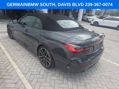 Certified 2024 BMW 430i Convertible w/ M Sport Package RWD image 4