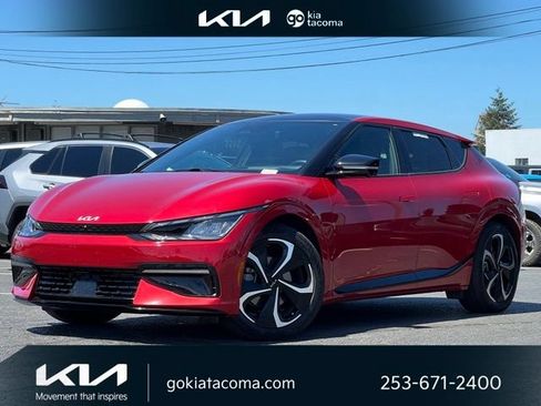 Certified 2023 Kia EV6 GT-Line w/ GT-Line Suede Seat Package AWD/4WD image 1