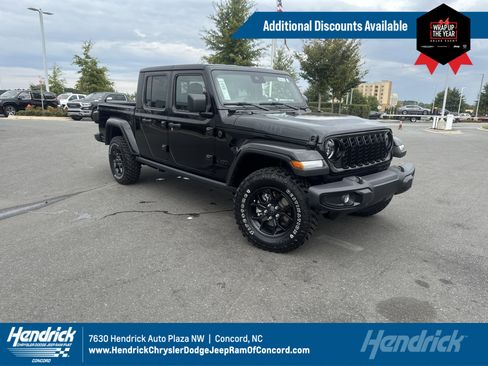 New 2025 Jeep Gladiator Willys image 1
