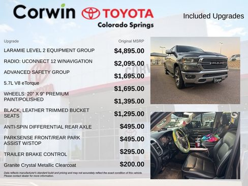 Used 2020 RAM 1500 Laramie image 8