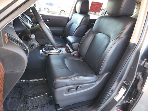 Certified 2019 Nissan Armada Platinum w/ Captain's Chairs Package image 12