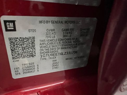 Used 2020 GMC Sierra 1500 AT4 w/ AT4 Premium Package image 19