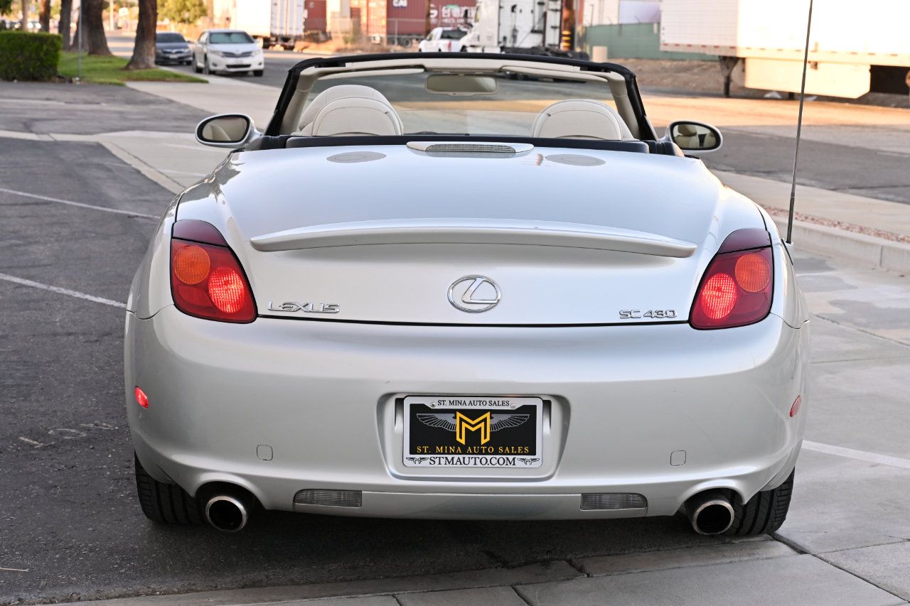Used 2002 Lexus SC 430 Convertible RWD image 6