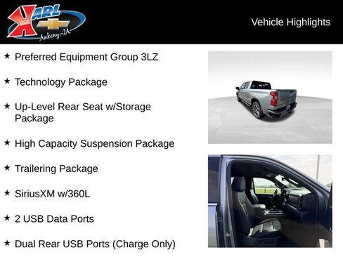 Certified 2024 Chevrolet Silverado 1500 High Country w/ Technology Package AWD/4WD image 2