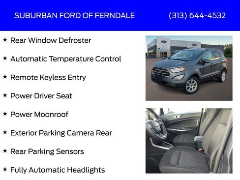 Used 2018 Ford EcoSport SE image 9