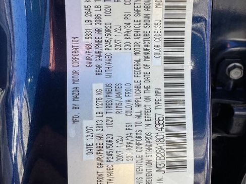 Used 2008 MAZDA CX-9 Grand Touring w/ Moonroof & Bose Audio Pkg image 29