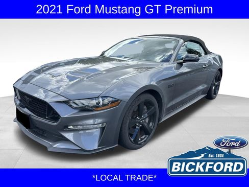 Used 2021 Ford Mustang GT Premium w/ Equipment Group 401A RWD image 1