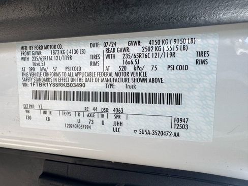 Used 2024 Ford Transit 250 Low Roof w/ Exterior Upgrade Package image 45