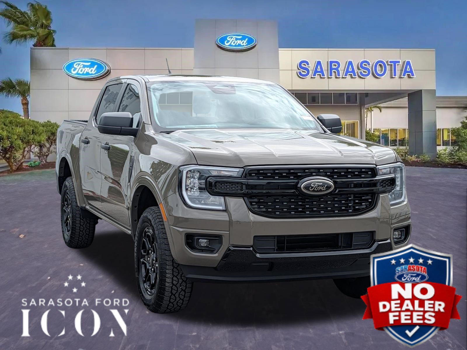New 2026 Ford Ranger XLT w/ Black Appearance Package RWD image 1
