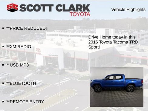 Used 2016 Toyota Tacoma TRD Sport image 7