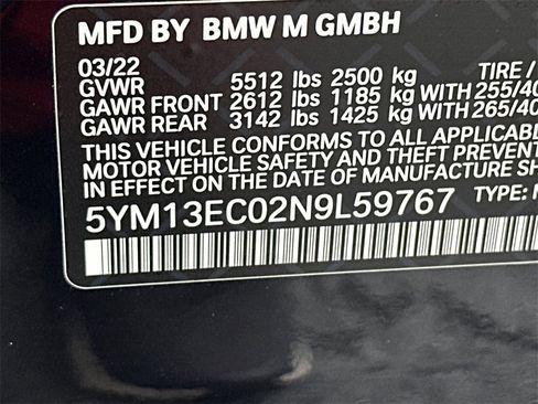 Used 2022 BMW X3 M image 34