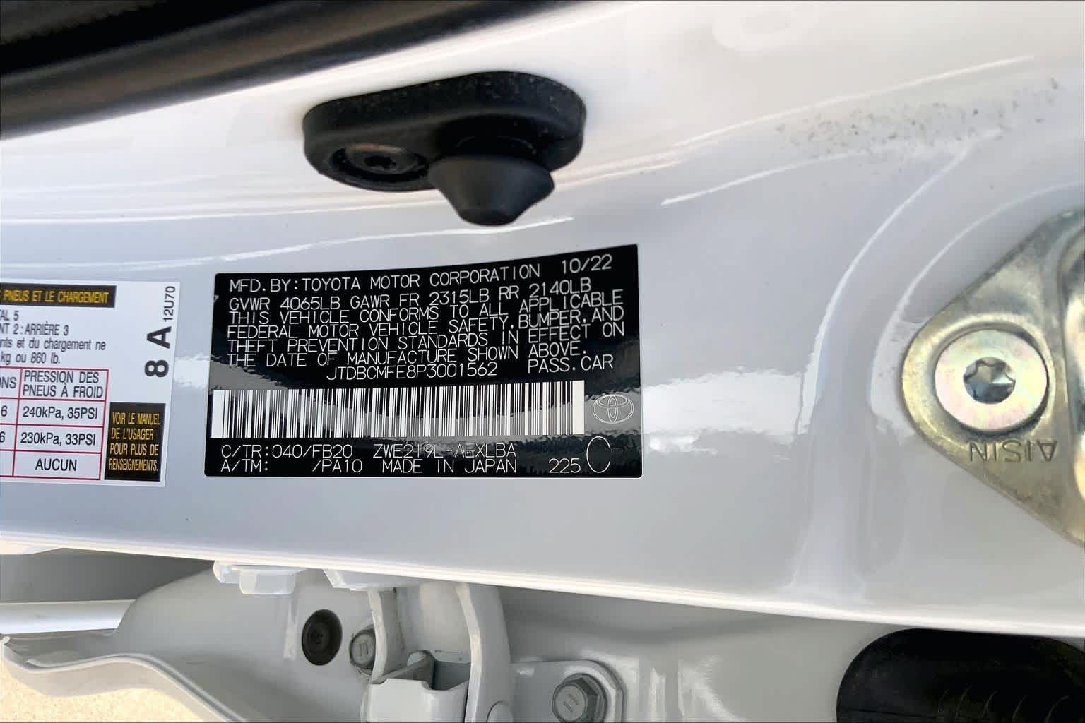 Used 2023 Toyota Corolla LE FWD image 31