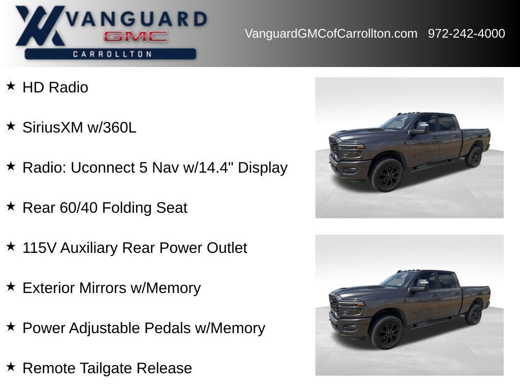 Used 2025 RAM 2500 Laramie AWD/4WD image 3
