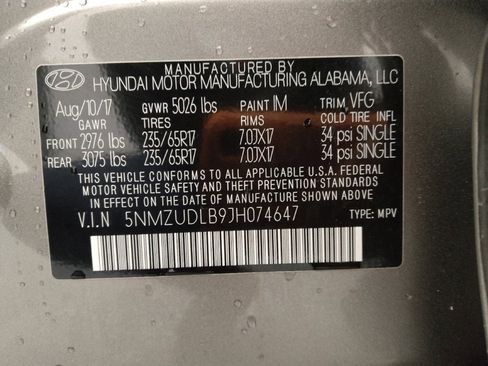 Used 2018 Hyundai Santa Fe Sport w/ 2.4L Value Package 02 image 33