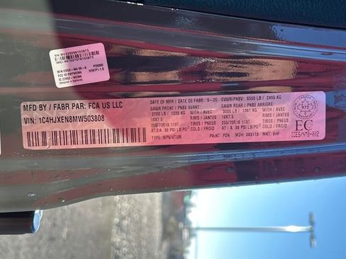 Used 2021 Jeep Wrangler Unlimited Sahara w/ Uconnect 4C Nav & Sound Group AWD/4WD image 16