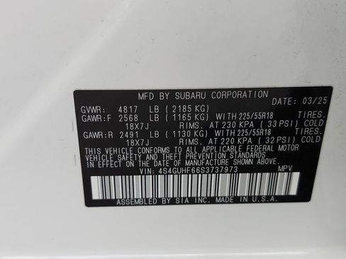 Certified 2025 Subaru Crosstrek 2.5i Sport AWD/4WD image 35