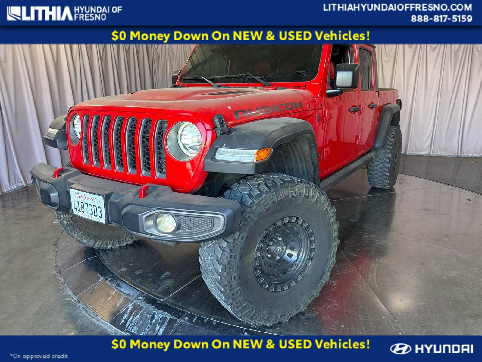Used 2021 Jeep Gladiator Rubicon w/ LED Lighting Group AWD/4WD image 1