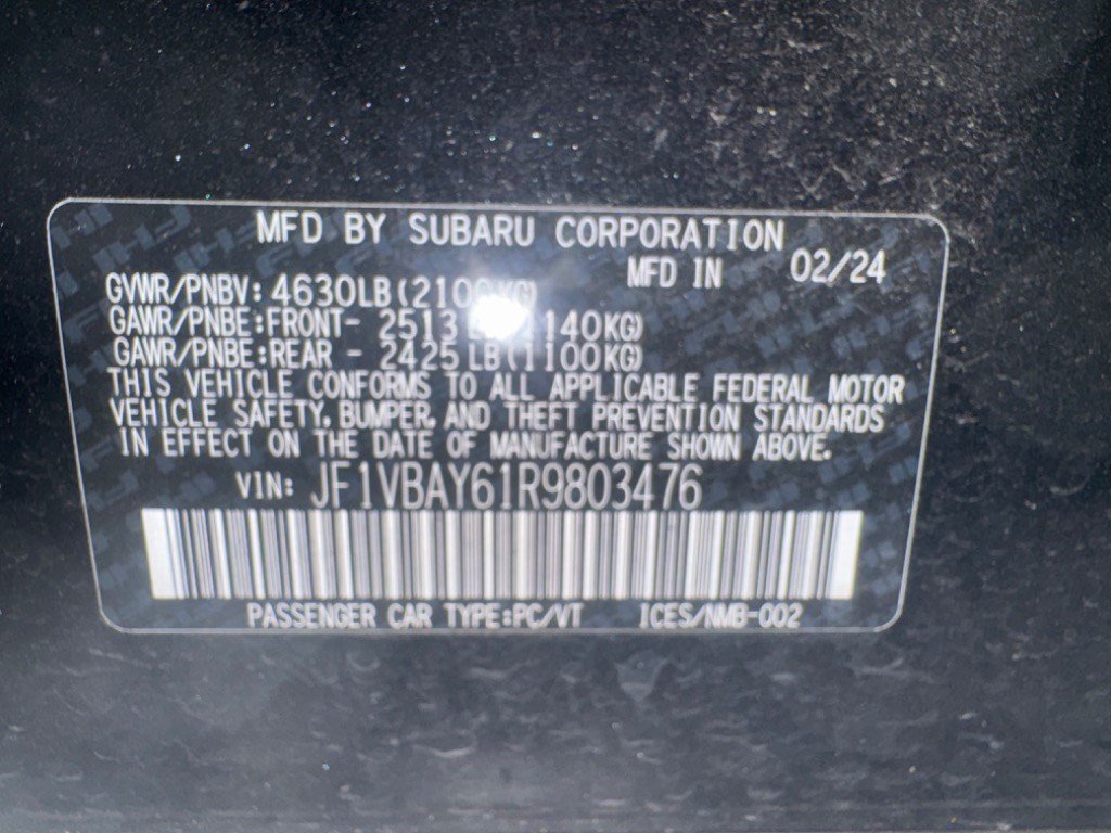 Used 2024 Subaru WRX TR AWD/4WD image 39