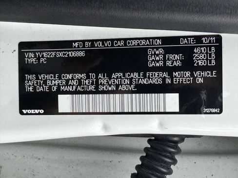 Used 2012 Volvo S60 T5 w/ Multimedia Pkg FWD image 37