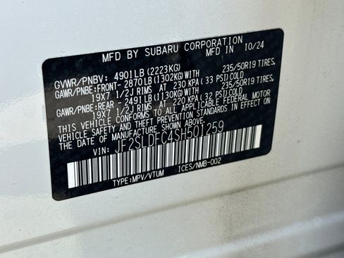 Used 2025 Subaru Forester Sport w/ Popular Package #2 AWD/4WD image 52