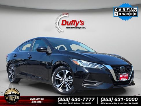 Used 2021 Nissan Sentra SV FWD image 1