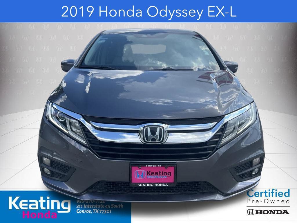 Certified 2019 Honda Odyssey EX-L image 2
