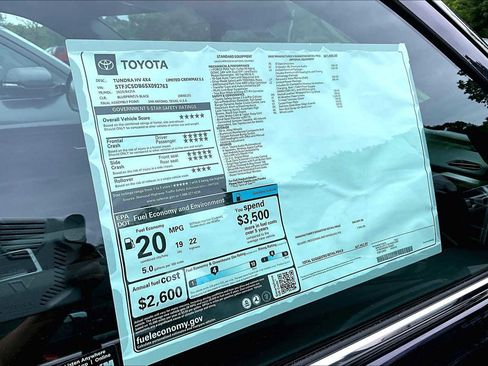 New 2025 Toyota Tundra Limited image 21