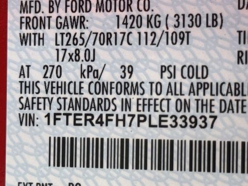 Used 2023 Ford Ranger Lariat w/ Tremor Off-Road Package AWD/4WD image 33