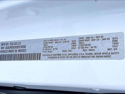 Used 2025 RAM ProMaster 2500 w/ Convenience Group FWD image 29