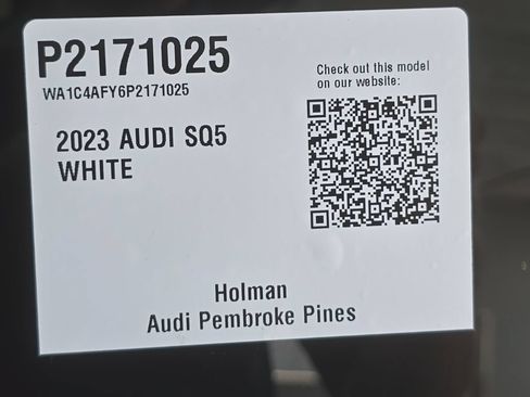 Used 2023 Audi SQ5 Prestige w/ Prestige Package AWD/4WD image 33