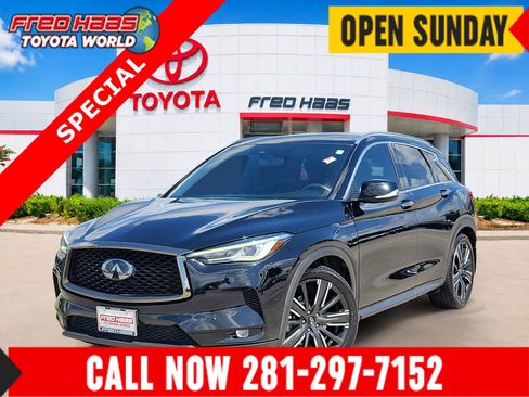 Used 2021 INFINITI QX50 Luxe w/ Appearance Package FWD image 1