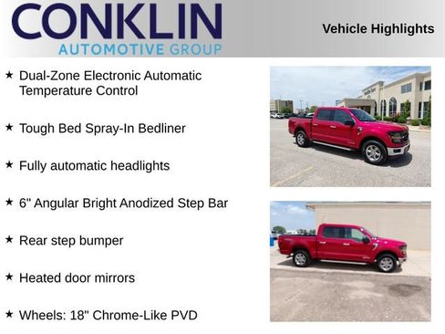 Used 2025 Ford F150 XLT w/ Equipment Group 301A Standard AWD/4WD image 2