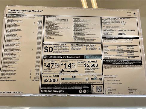 New 2026 BMW M5 w/ Carbon Package image 19