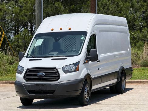 Used 2018 Ford Transit 350 148 High Roof Extended DRW w/ Interior Upgrade Package RWD image 2